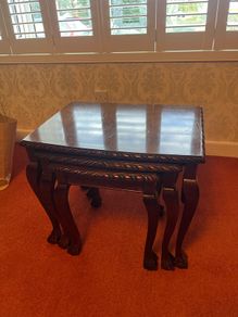 mahogany coffee table