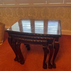 mahogany coffee table