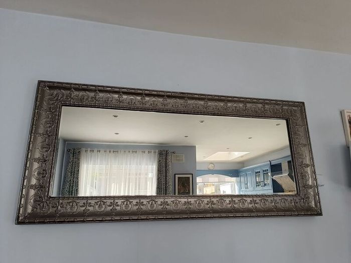 Mirror metal framed