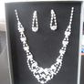 Bridal Necklace and matching Earrings ( DEBS ) Image 7