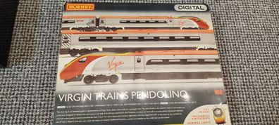 Hornby R2457x Virgin Trains Pendolino Digital Train Pack, Mint