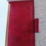 Vintage BCD England travel company burgundy coloured wallet with notebook in very good condition with plenty of room for credit cards documents and passport FREE STANDARD POSTAGE INCLUDED Image 3