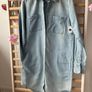 Bnwt gap stonewash shirt dress size small with pockets Image 2