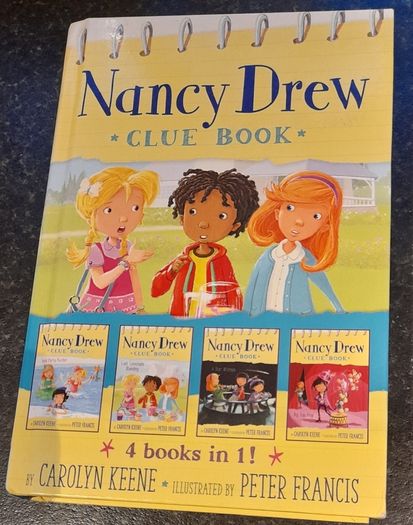 Hardback Nancy Drew Clue Book - 4 books in 1