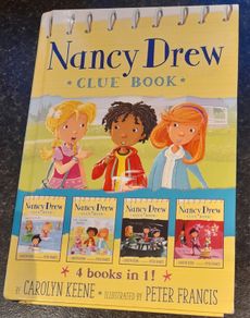 Hardback Nancy Drew Clue Book - 4 books in 1
