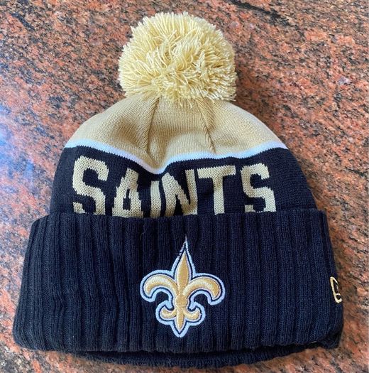 NFL new era saints beanie