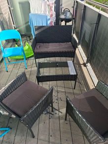 ratten 2 plus 1 plus 1 and table brand new