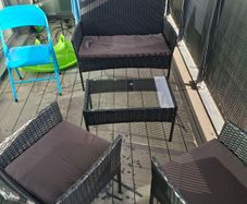 ratten 2 plus 1 plus 1 and table brand new