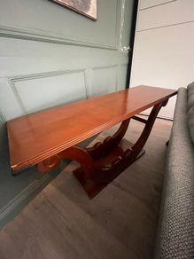 console table mahogany