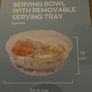 3 Piece Serving Dish With Removable Serving Tray Image 2