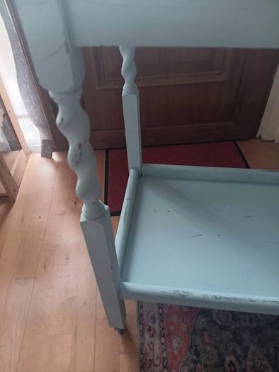 Vintage 2 tier Wooden Drinks Trolley