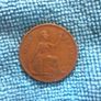 British 1 penny 1947 Image 2