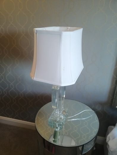 Luxuirous Glass Bedside Lamp 2nd of 2