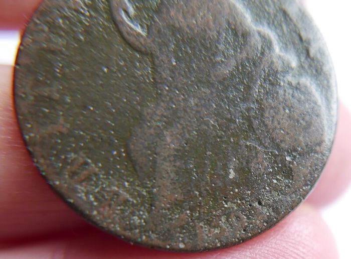 Half Penny of William III and Mary II (1689 to 1694)