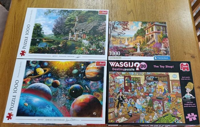 Puzzle - 4 boxes