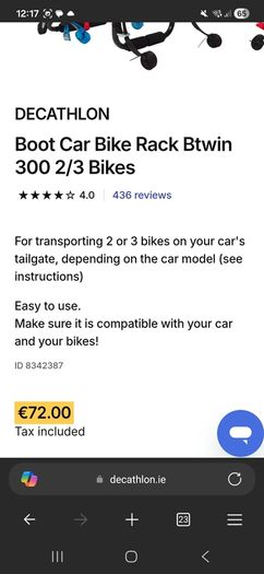 bike rack