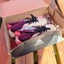Adidas Predator 198.1 Women's 'VapourGrey/Maroon'- Size UK5, EU38, AV Image 3