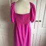French Connection long pink occasion dress Image 5