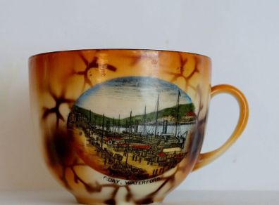 Antique decorative  souvenir shaving  cup.