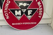 Nothing  pulles like massey cast iron sign