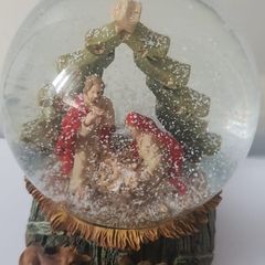 Holy Family Snow Globe Christmas