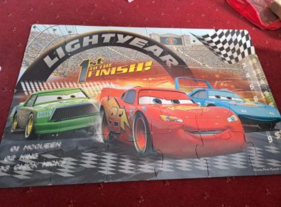 Large floor Jigsaw Lightning McQueen