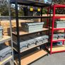 5x bays flatpack shelving Image 5
