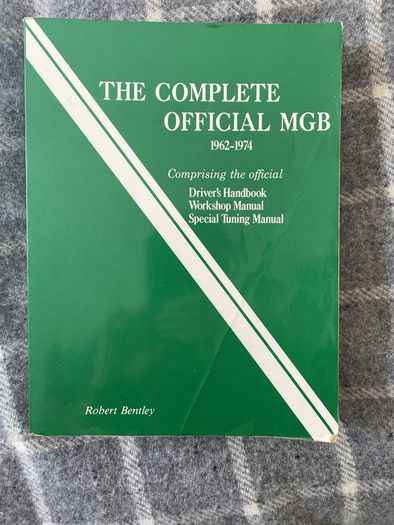 MGB Workshop manual and restoration, repair manuals