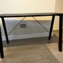 Typhoon Desk | Black Glass Image 2