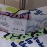 Girls top Graffiti T-shirt 11-12yrs From Zara - New! Image 7