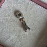 Pandora charm Eiffel Tower with gold heart very good condition hallmarked Image 8