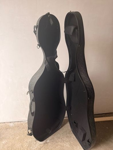 full size carbon fibre cello case