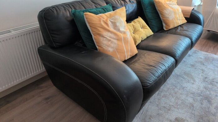 Italian leather black