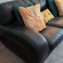 Italian leather black Image 2
