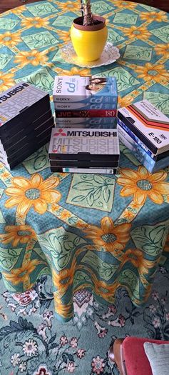 Vhs Video Recorder Blank Tapes