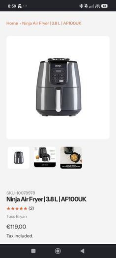 ninja air fryer