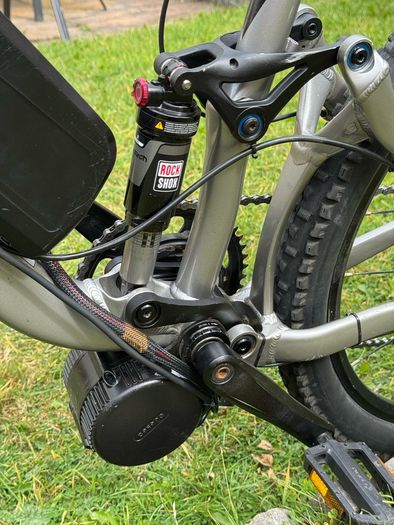 Giant Trance X4 mid drive conversion
