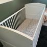 white baby elegance cot bed Image 2