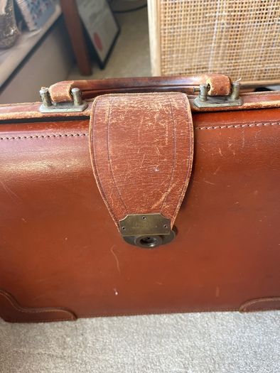 Vintage Leather Briefcase