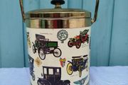Vintage Ice Bucket Motor Theme