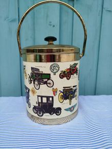 Vintage Ice Bucket Motor Theme