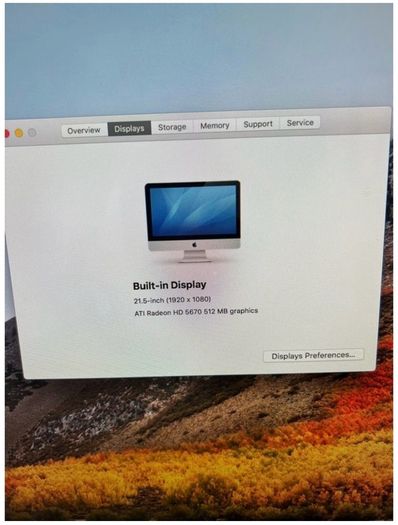 Apple Imac 21.5-inch