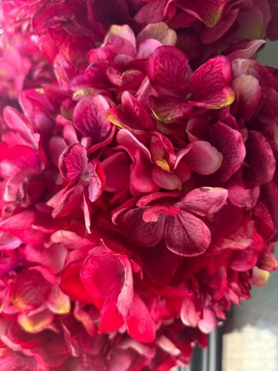 Large Luxury Pink Hydrangea Wreath  Full Vibrant