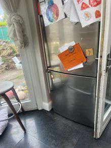 fridge freezer and dishwasher