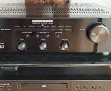 Marantz PM 6006 amplifier with Bluetooth adapter