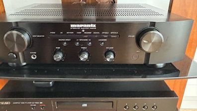 Marantz PM 6006 amplifier with Bluetooth adapter