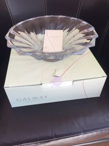 Galway Crystal Valencia 12 inch bowl