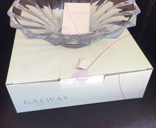 Galway Crystal Valencia 12 inch bowl