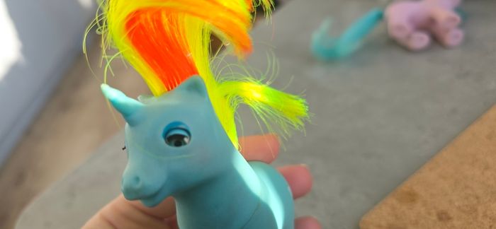 Baby Ribbon Beddy Bye Eyes BBE MLP G1 My Little Pony