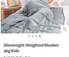 Silent night weighted blanket